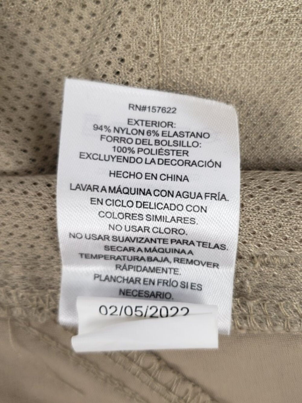 Eddie Bauer 6 Tan Shorts Womens Stretch Zip Pocket - Picture 7 of 12